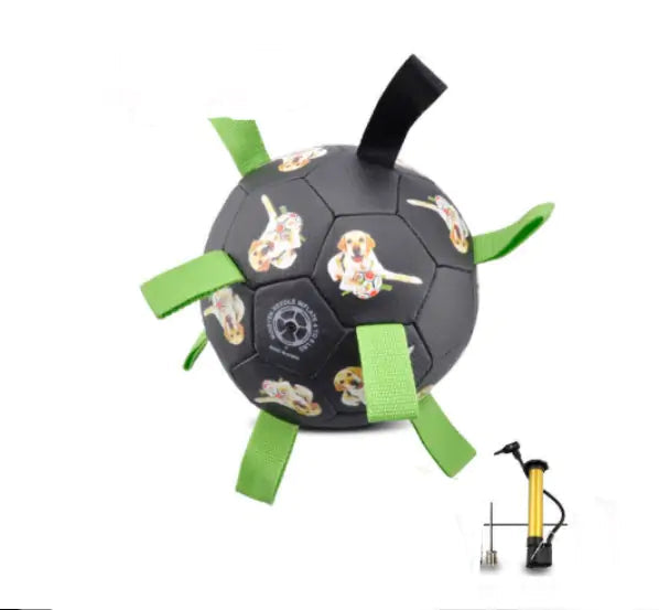 Dog Soccer Ball with Straps