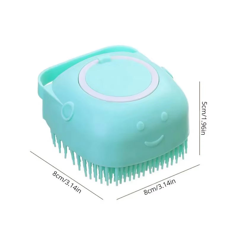FurEase Spa Brush – 2-in-1 Grooming & Bath Time Bliss for Dogs and Cats