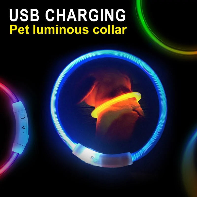 LED Collar Night Safety For Pets